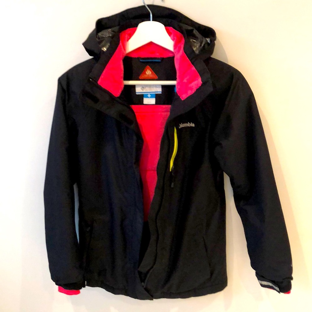 Columbia Black Girls Thermal Comfort Winter Jacket
